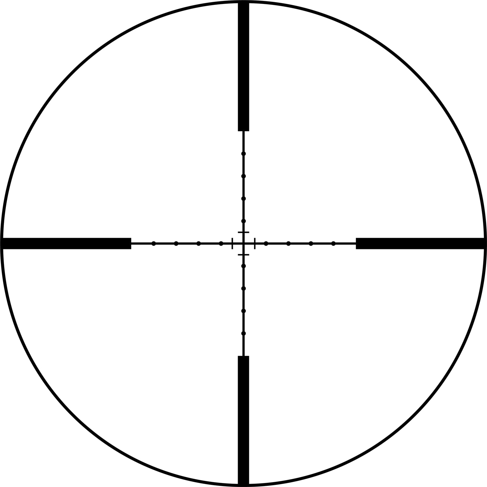 Hi-Lux Hi-Lux Uni-Dial 2.5-10×44 No-Math Mil-Dot reticle