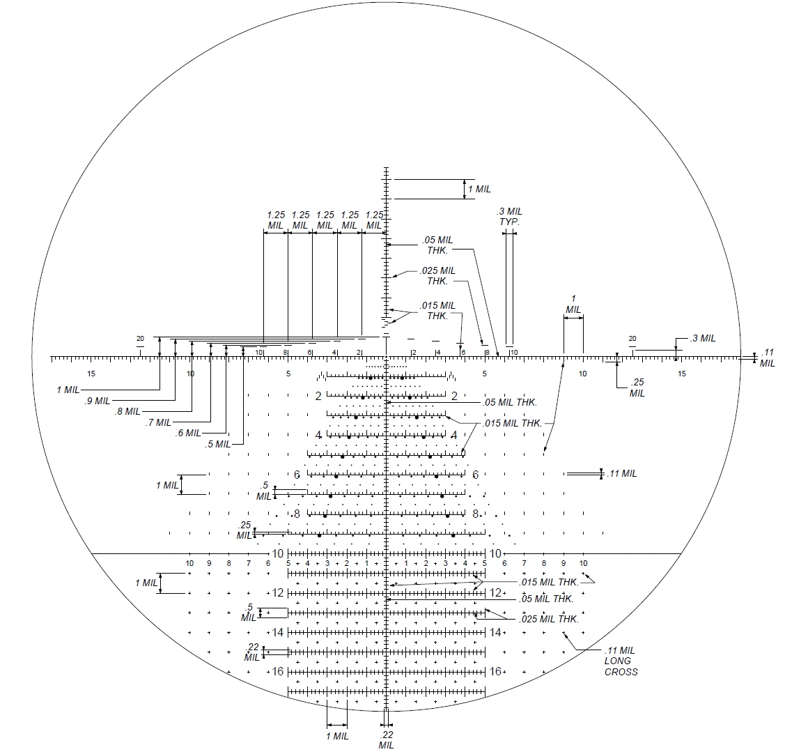 Horus Vision Horus Tremor3 diagram reticle