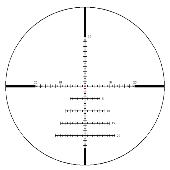 IOR Valdada IOR-Valdada 12-52×56 Terminator Xtreme X1 MOA reticle