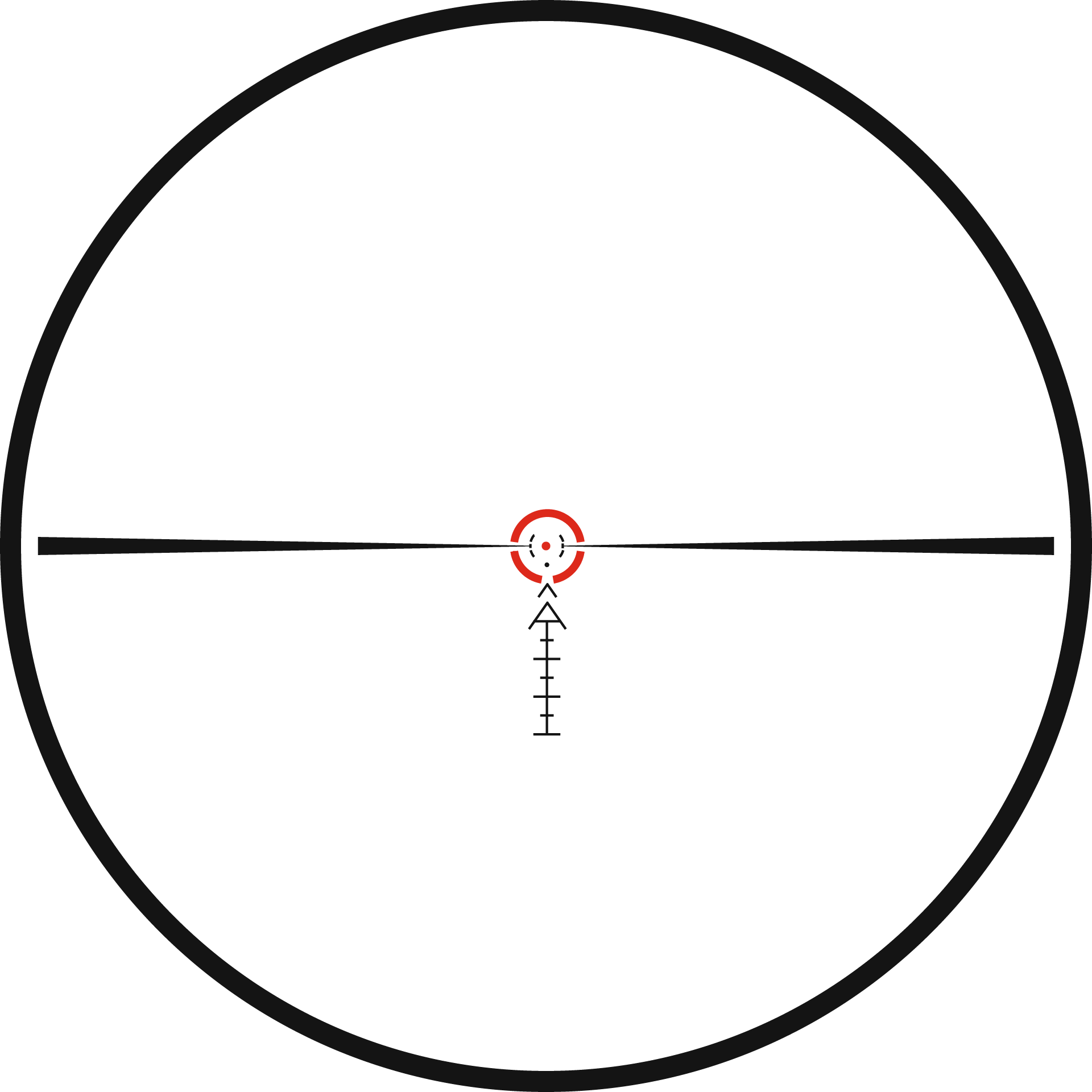 Kahles SI1 reticle
