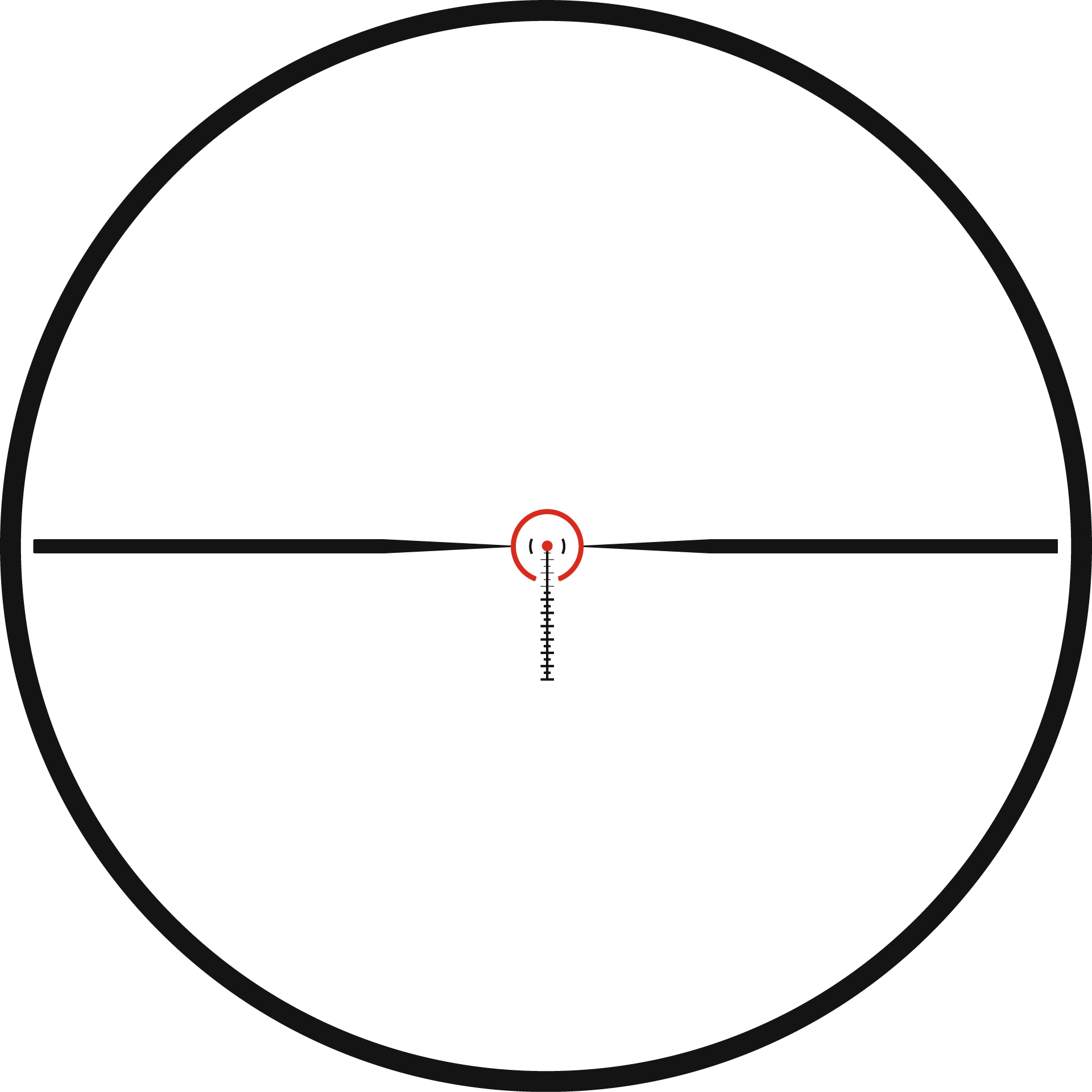 Kahles Kahles K16i 1-6×24 SM1 reticle reticle