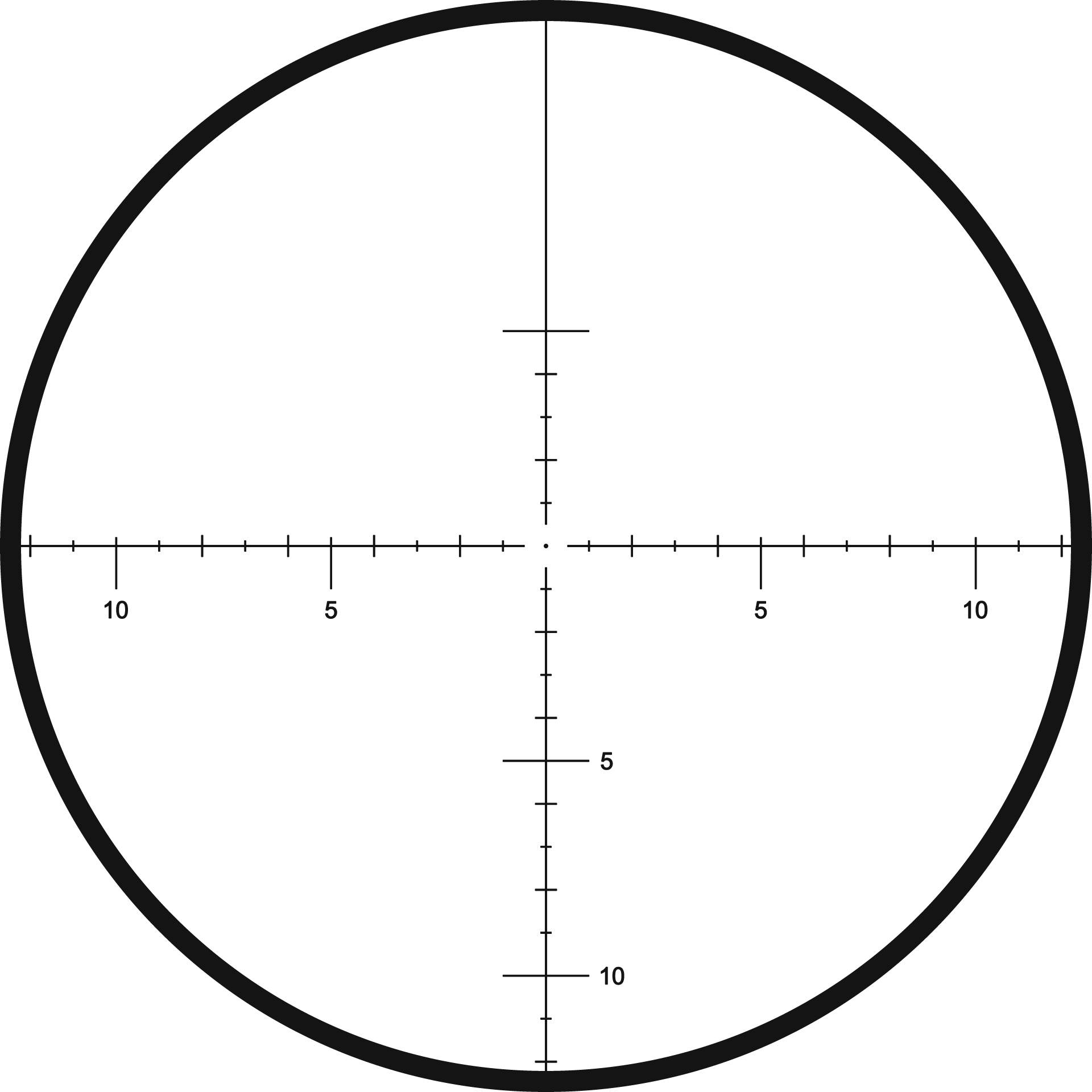 Kahles Kahles K1050 10-50×56 non-illuminated MOAK reticle reticle