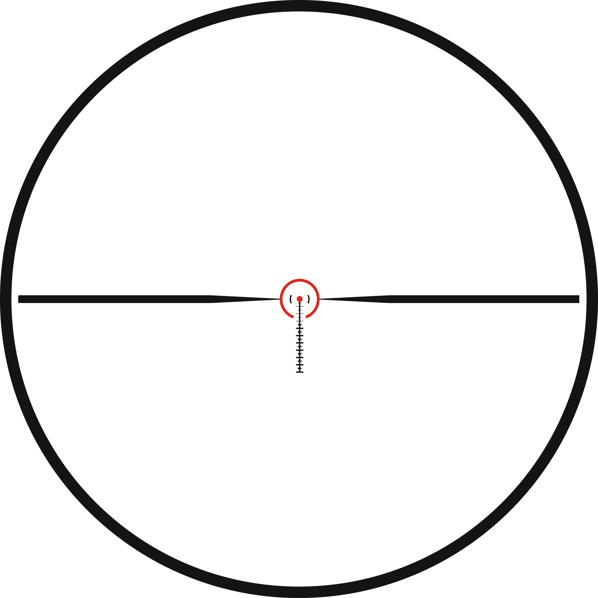 Kahles SM1 reticle