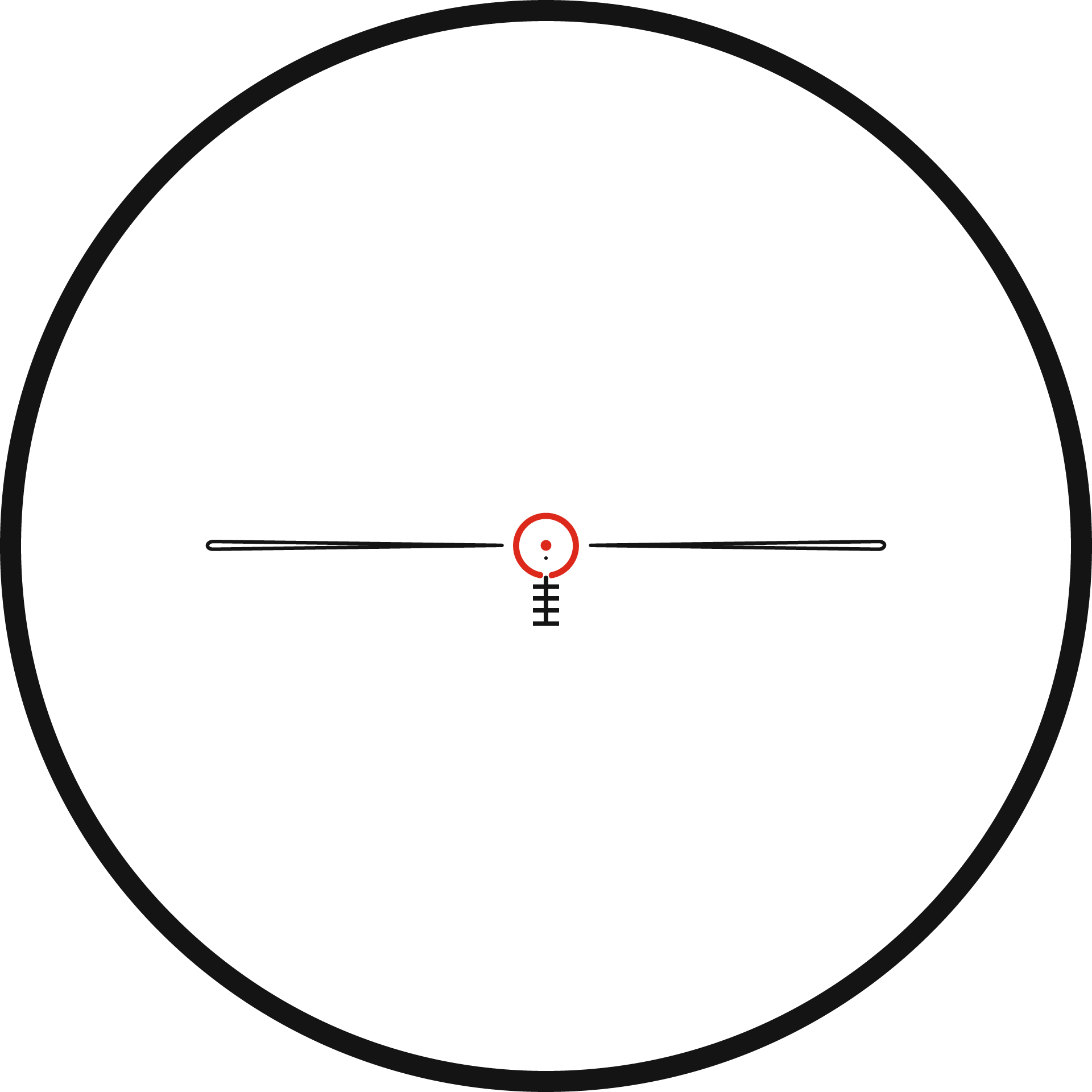Kahles Circle Dot reticle