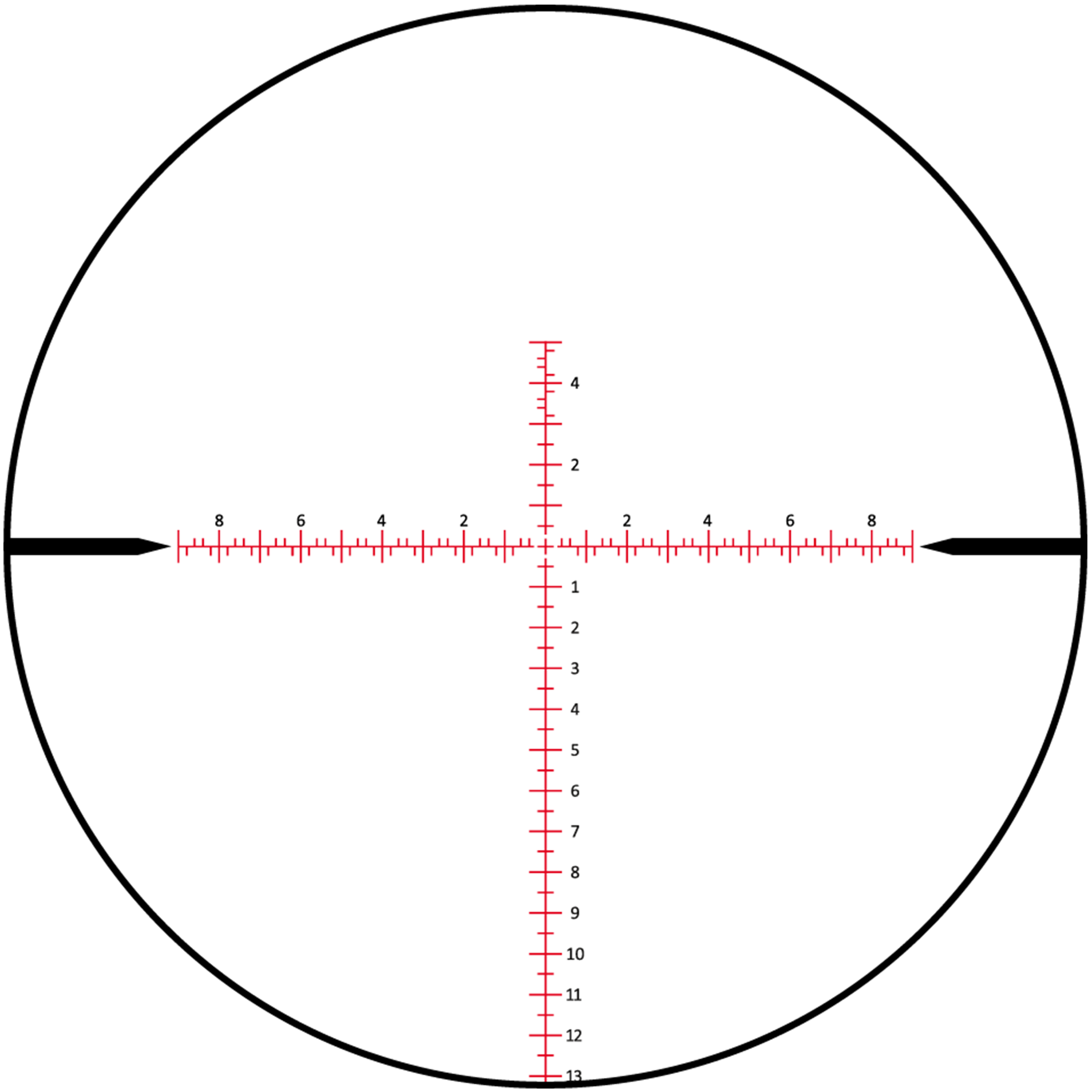 Leica L-Ballistic (MIL) reticle