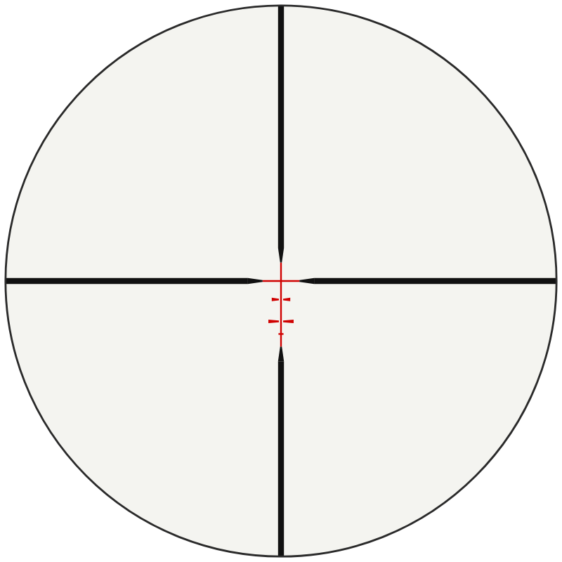 Leupold Boone & Crockett Illum. reticle