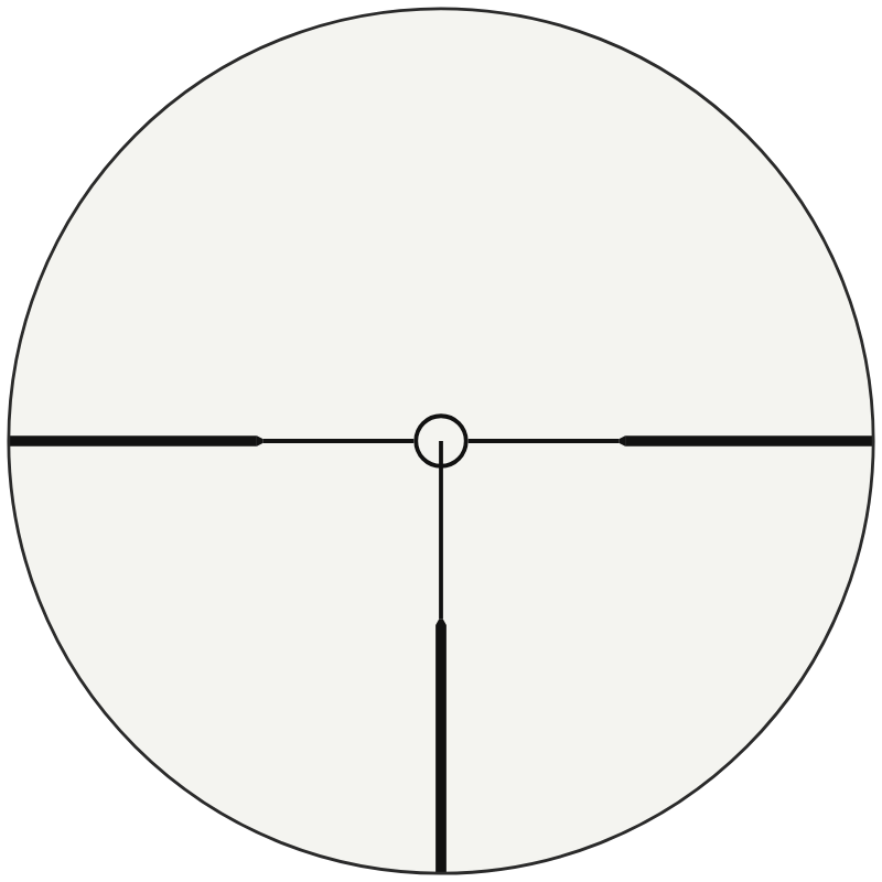 Leupold Bull-Ring Post reticle