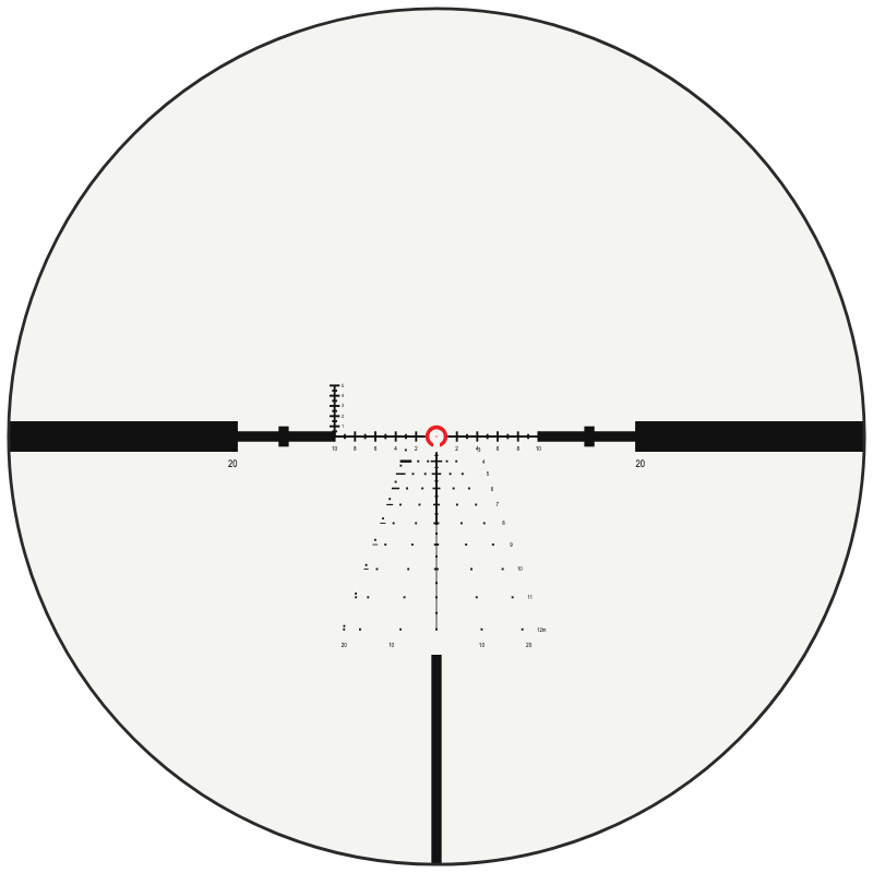 Leupold CMR-W 7.62 Illum. FFP reticle