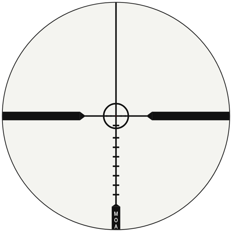 Leupold FireDot® MOA-Ring Illum. reticle