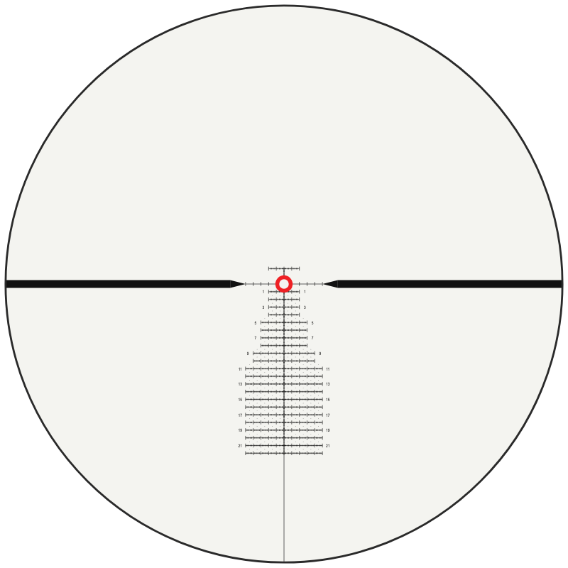 Leupold H-27d Illum. FFP reticle