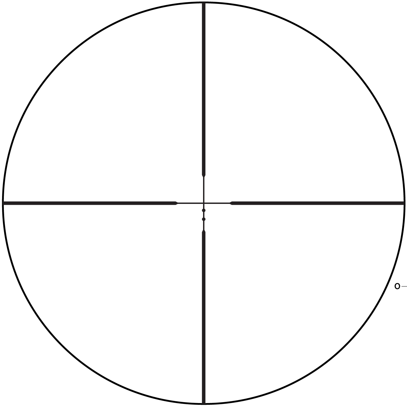 Leupold Creedmoor reticle