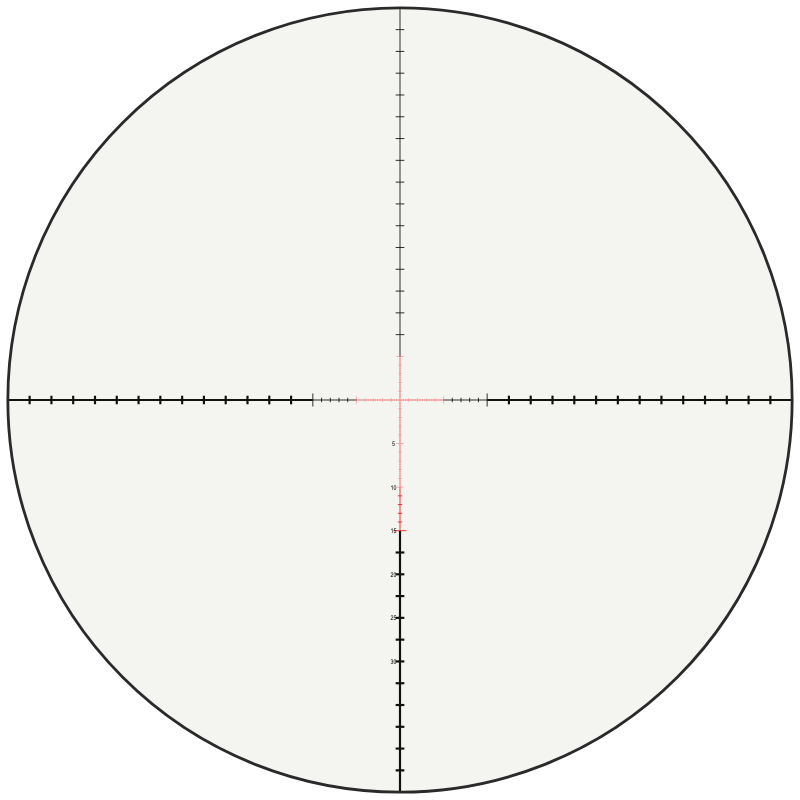 Leupold PR1-MIL Illum. FFP reticle