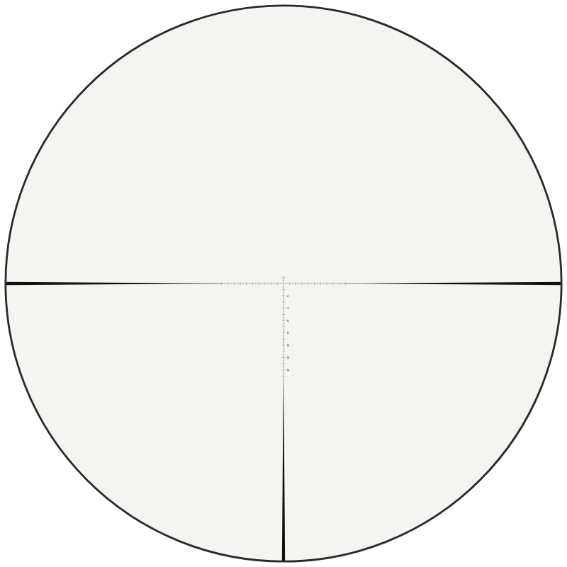 Leupold PR3-MIL FFP reticle