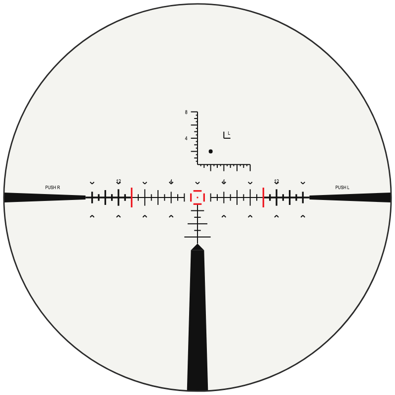Leupold RH1-MOA Illum. FFP reticle