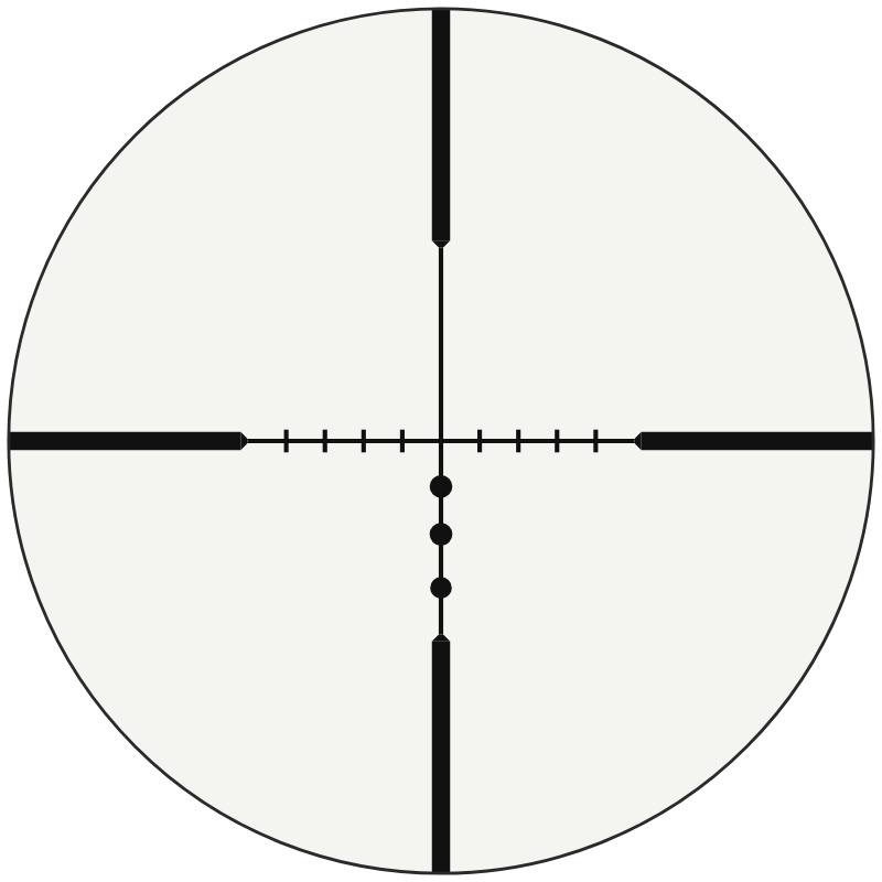 Leupold Wind-Plex® LR reticle