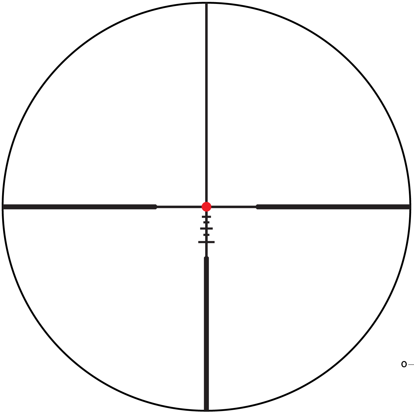 Leupold Firedot BDC reticle