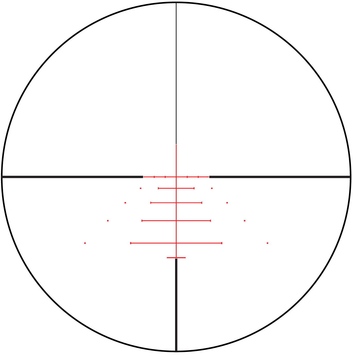 Leupold LR Varmint Hunter reticle