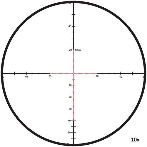 Leupold Leupold Mark 5HD 5-25×56 MOA illuminated PR-1MOA reticle – 176449 reticle