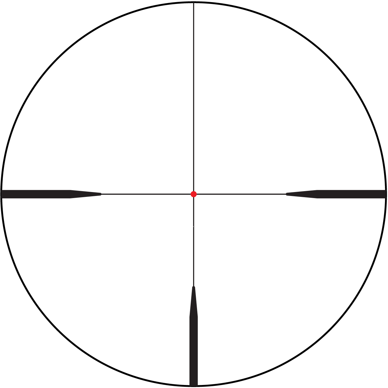 Leupold FireDot Twilight Hunter reticle