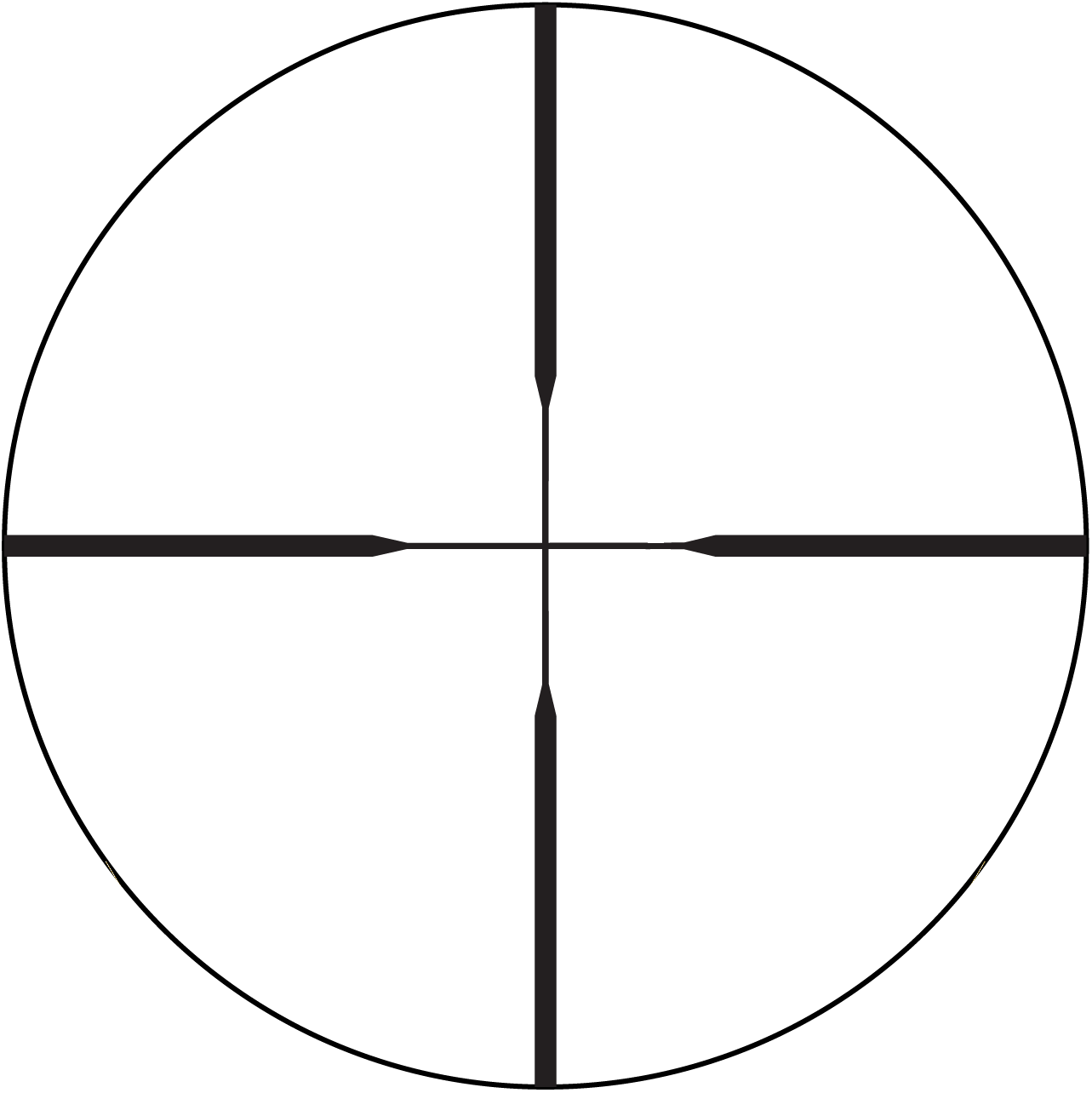 Leupold Fine Duplex reticle