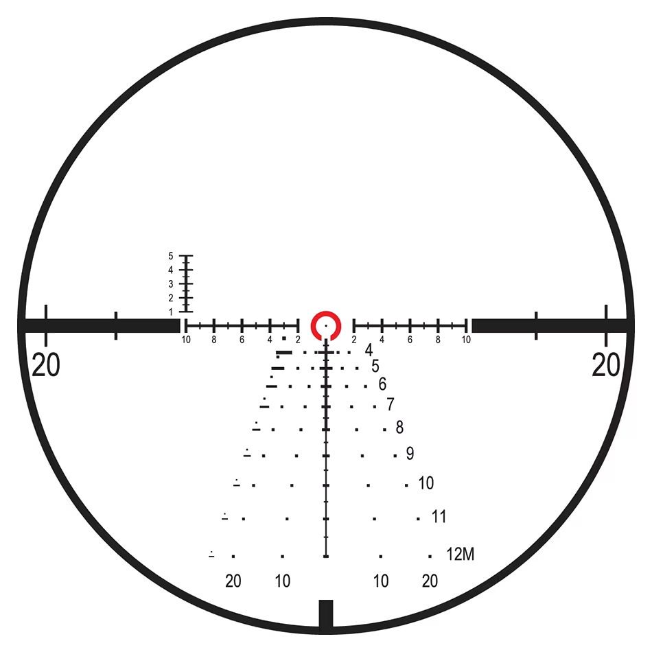Leupold Leupold Mark 6 1-6×20 illuminated CMR-W 7.62 – 114337 reticle