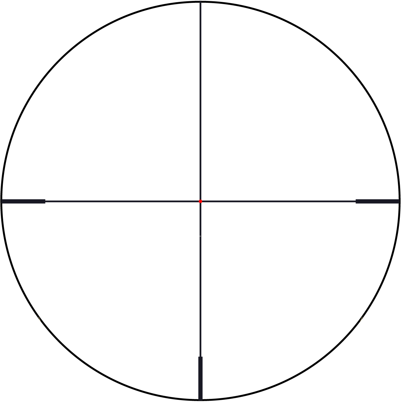Leupold FireDot 4 Fine reticle