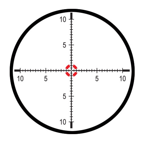 Leupold Leupold TMR-D illuminated reticle reticle