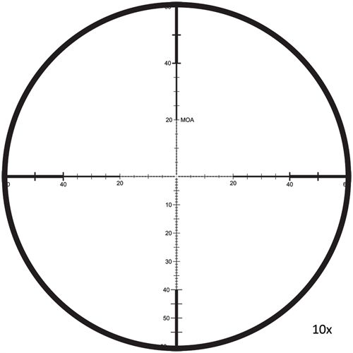 Leupold Leupold Mark 5HD 3.6-18×44 MOA non-illuminated PR-1MOA reticle – 176445 reticle