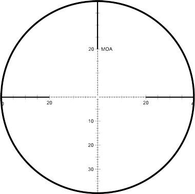 Leupold PR1-MOA reticle
