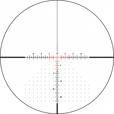 Leupold Leupold VX-6HD 4-24×52 CDS-TZL2 Impact-23 MOA – 171580 (discontinued 2020) reticle