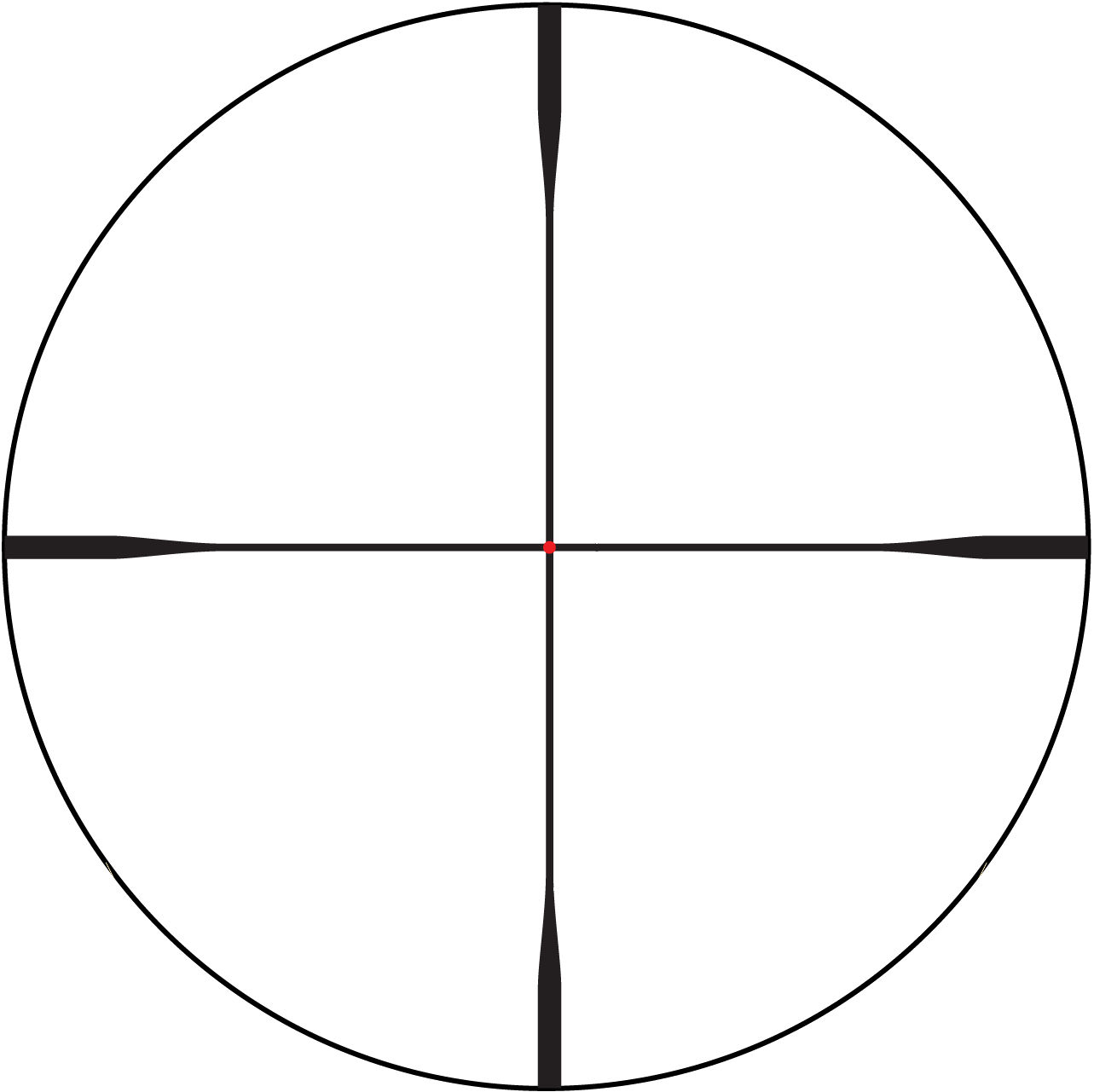 Leupold FireDot Duplex reticle