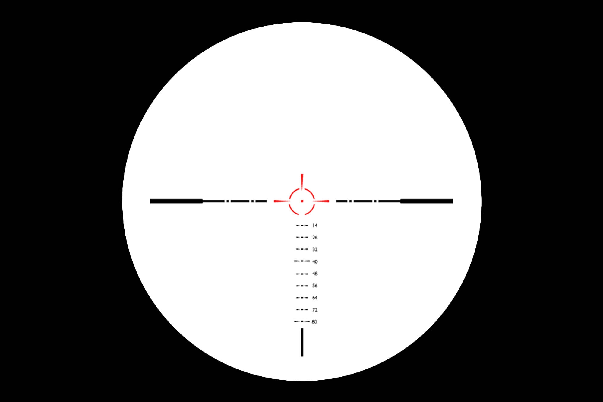 Lucid Optics Lucid P7 4×30 reticle reticle