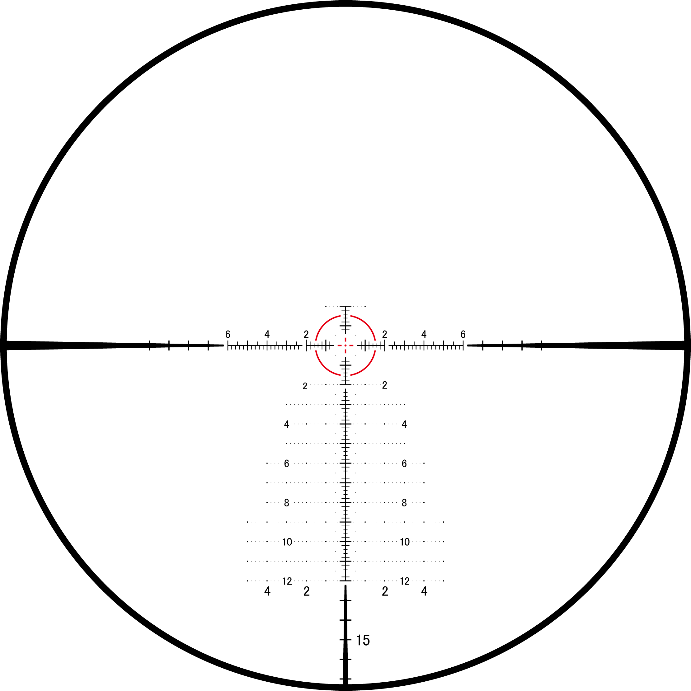 March FML-TR1H reticle