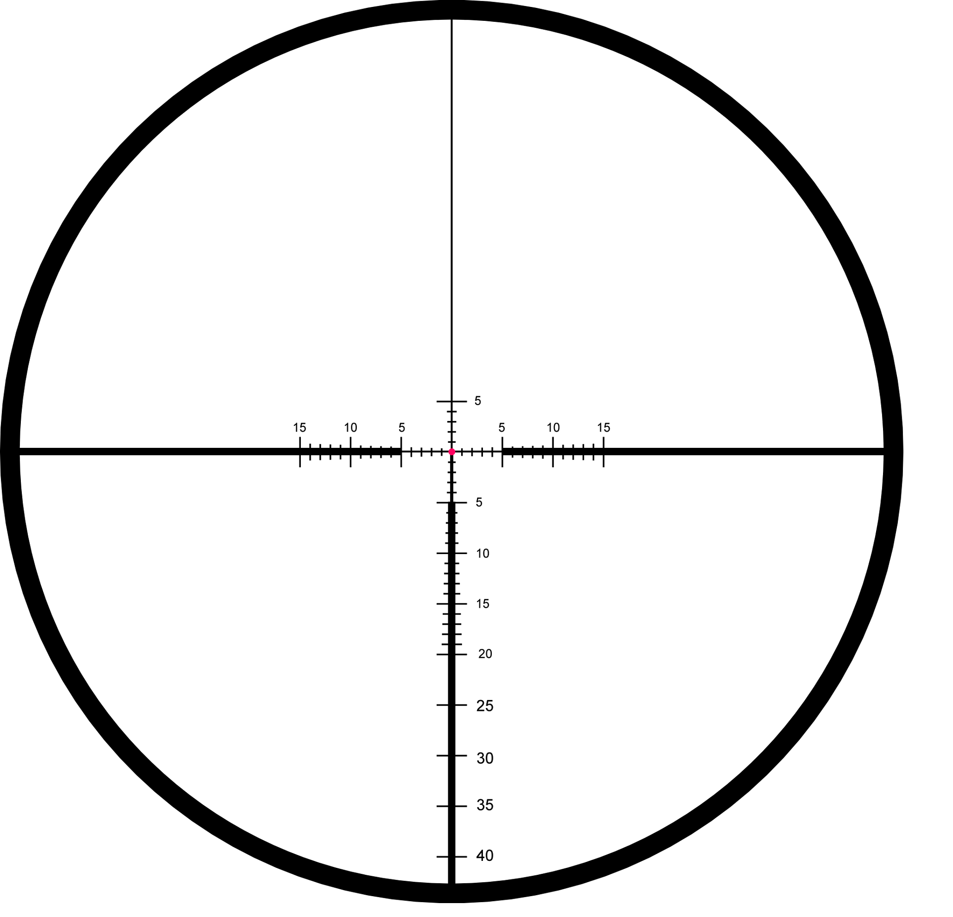 March DR1F reticle