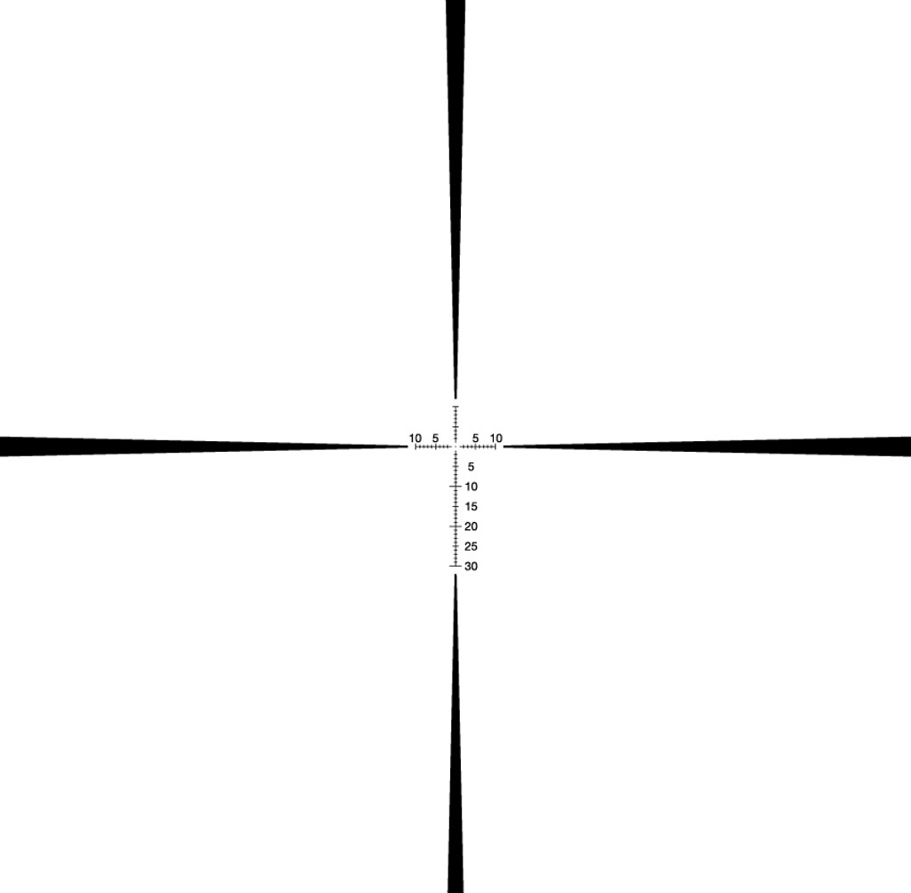 March FMA-1 3-24 reticle