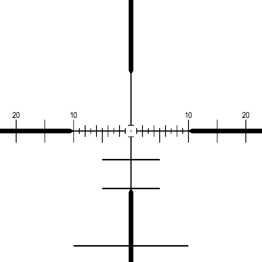 Maven SHR-W (MOA) reticle