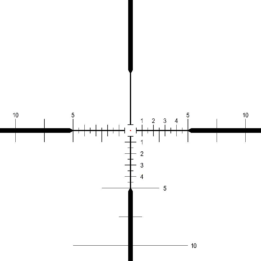 Maven SHR-MIL (MIL) reticle