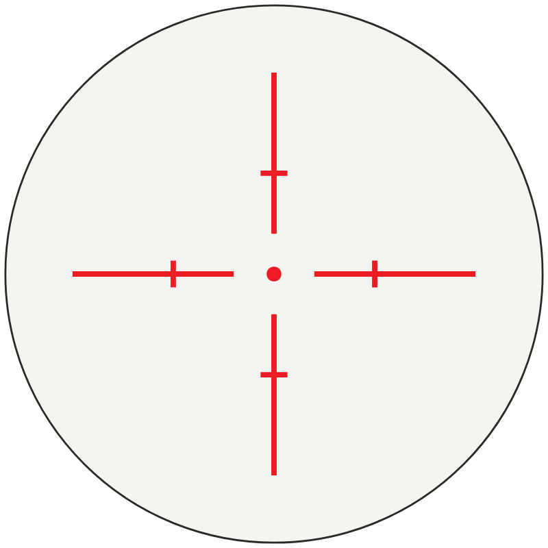 Meopta TM4 Cross 60 MOA With Dot reticle