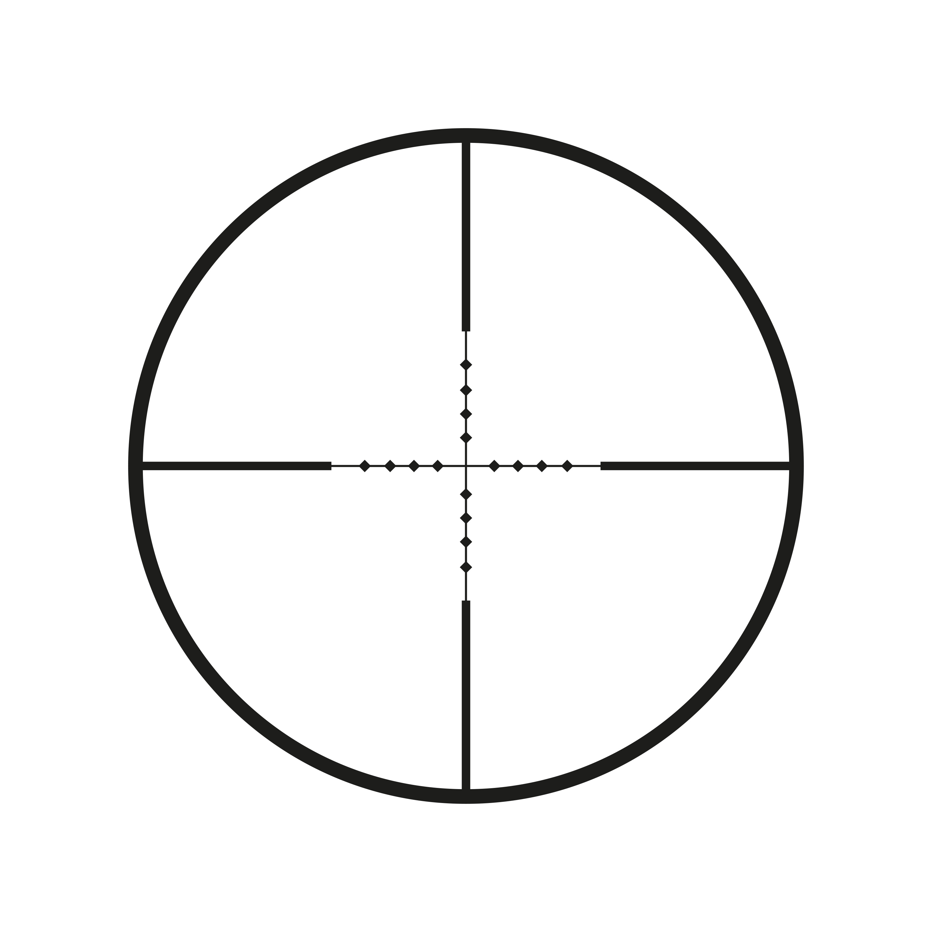 Meopta Meopta MilDot non-illuminated reticle
