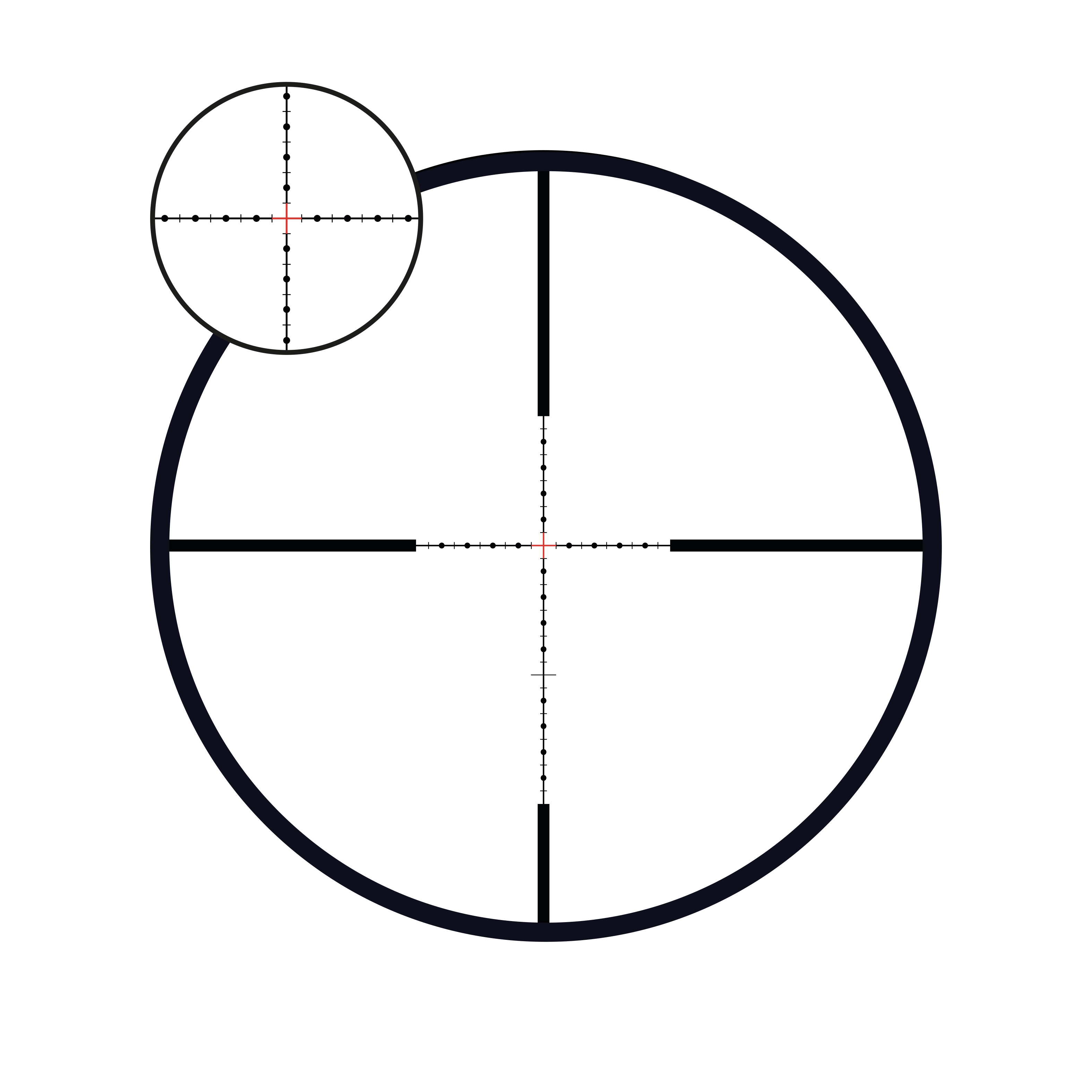 Meopta Meopta MilDot 3 reticle