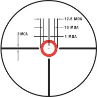 Millett Millet DMR 1-4×24 SFP Donut-Dot reticle