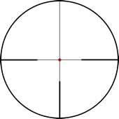 Minox Minox ZX5 German #4 illuminated reticle reticle