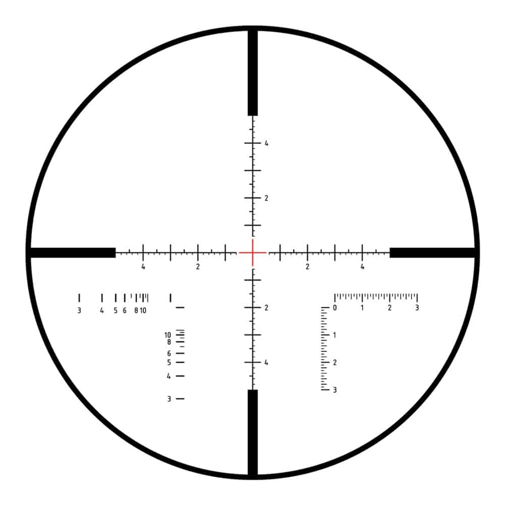 Minox Minox ZP5 5-25×56 FFP illuminated MR2 (80106549) reticle