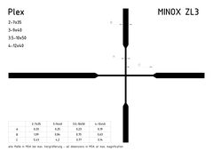 Minox Minox ZL3 ZV3 reticle reticle