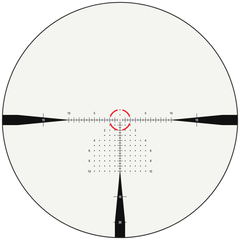 Nightforce FC-DMX reticle