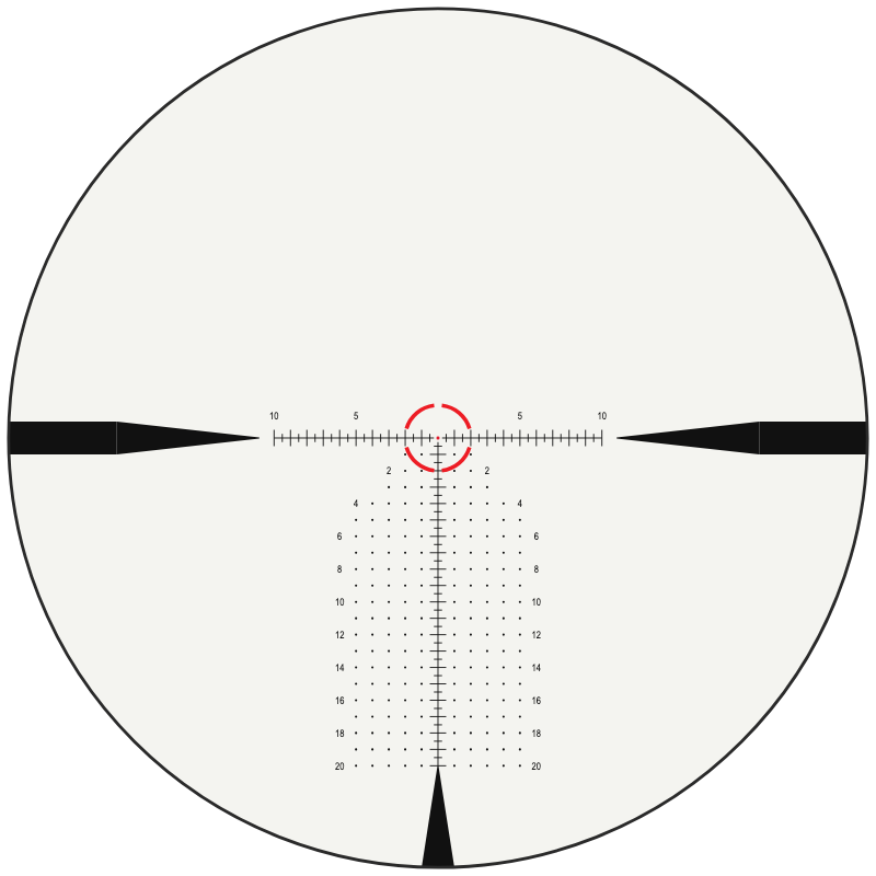 Nightforce FC-MRx™ reticle