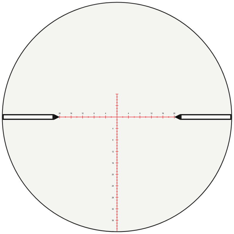 Nightforce MOA-C™ reticle