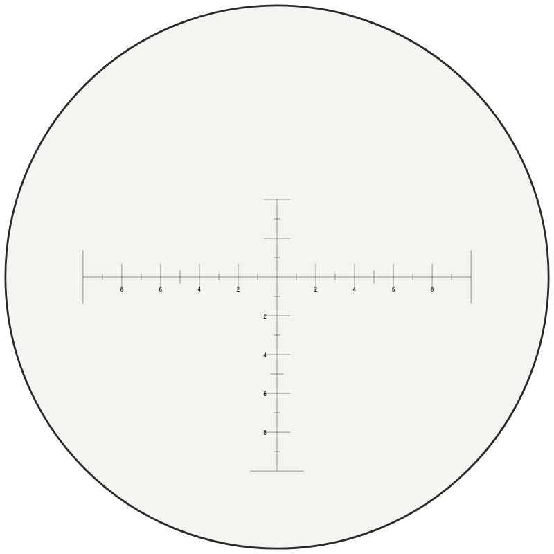 Nightforce CTR-2™ reticle