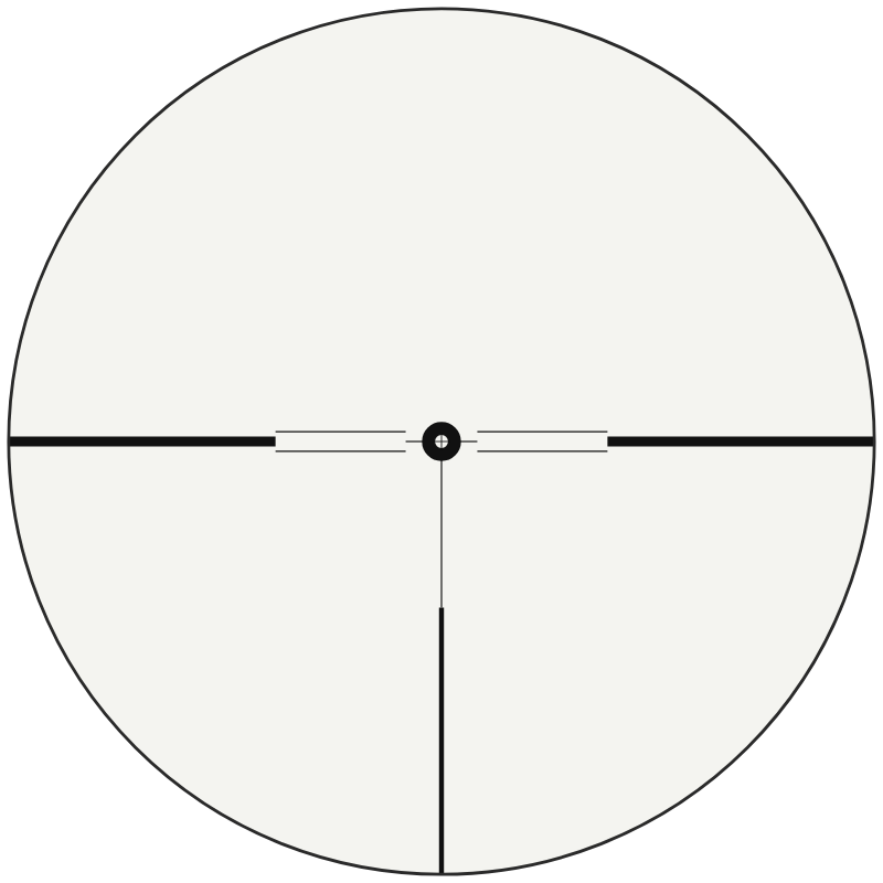 Nightforce SR-2 reticle