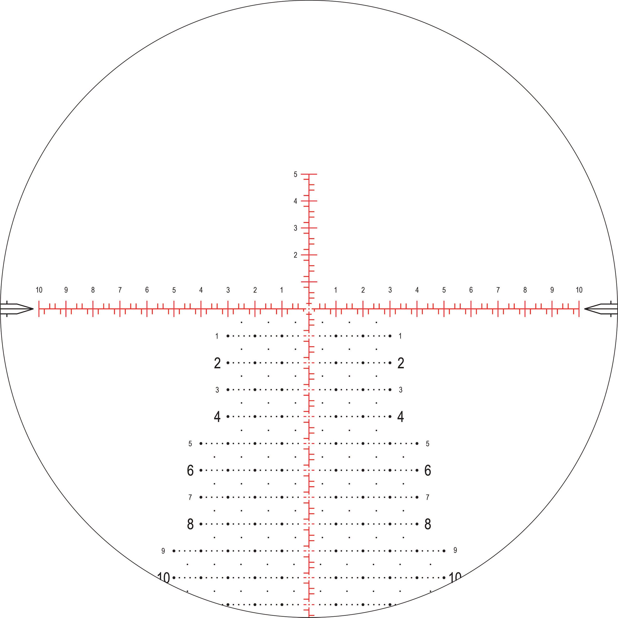 Nightforce Nightforce MIL-XT reticle zoom reticle